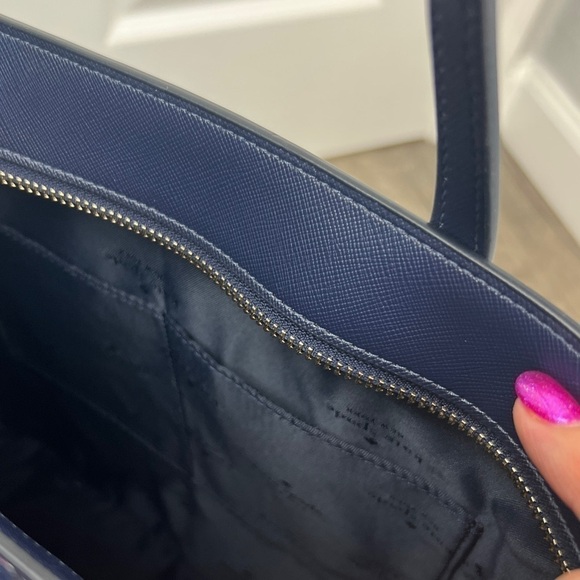 Kate Spade NWT Daily Tote, Parisian Navy Multi - Shoreside Flora, Statement Bag - Picture 10 of 14